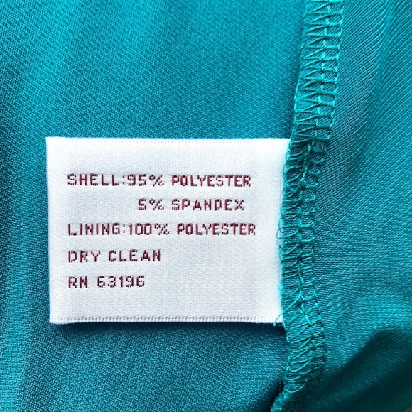 Teal Party Dress – Women's Extra Small - Picture 7 of 7